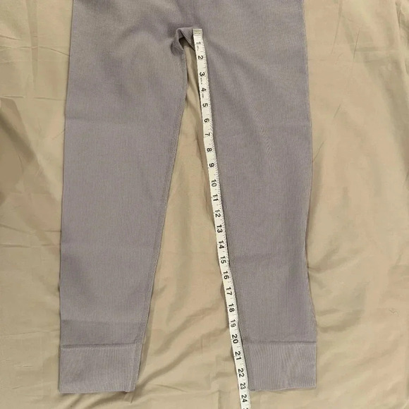 NWT Madewell MWL Seamless Ribbed Legging in Faded Lavender - Picture 8 of 9